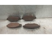 Recambio de pastillas de freno para peugeot 206 cc cc referencia OEM IAM 