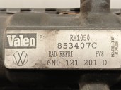 Recambio de radiador agua para volkswagen polo berlina (6n1) 1.9 diesel referencia OEM IAM 6N0121201D 853407C VALEO