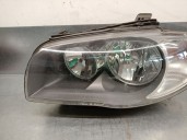 Replacement left headlight for BMW 1 (E87) 118 D OEM IAM reference 63117193387 63117193387 