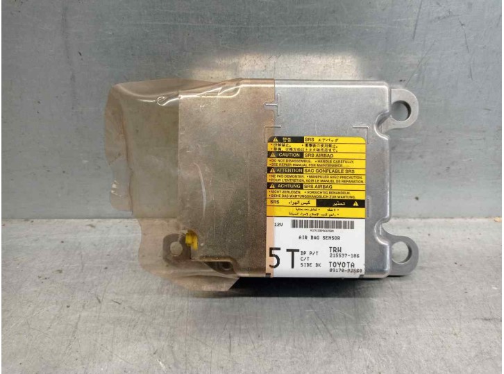 Replacement airbag ECU for Toyota Auris 1.4 turbodiesel cat OEM IAM reference 8917002560 215537106 TRW