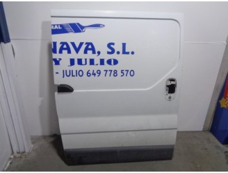Recambio de puerta lateral corredera derecha para nissan primastar (x..) 2.0 dci diesel referencia OEM IAM 4269191 BLANCA ROTULA