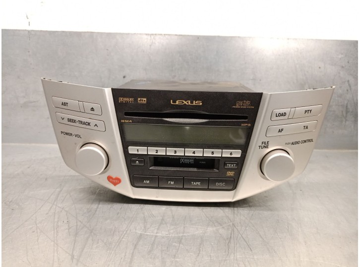 Recambio de sistema audio / radio cd para lexus rx (_u3_) 400h awd (mhu38_) referencia OEM IAM 8612048A60  