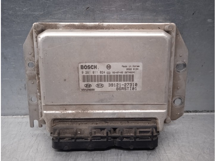Recambio de centralita motor uce para kia carens 2.0 turbodiesel cat referencia OEM IAM 3912127310 0281011024 BOSCH