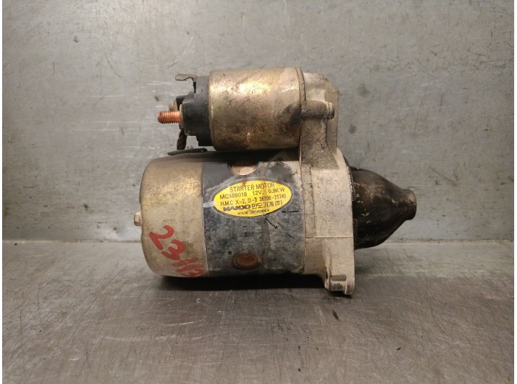 Replacement starter motor for Hyundai Santamo 2.0 16v OEM IAM reference 3610021740 3610021740 
