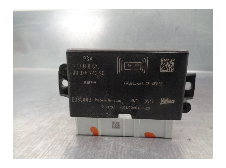 Recambio de modulo electronico para peugeot 2008 (p1) 1.5 blue-hdi fap referencia OEM IAM 9837674380  