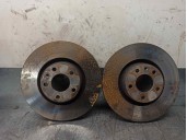 Replacement front brake disc for Audi A6 Avant (4F5) 2.0 16V TFSI OEM IAM reference 