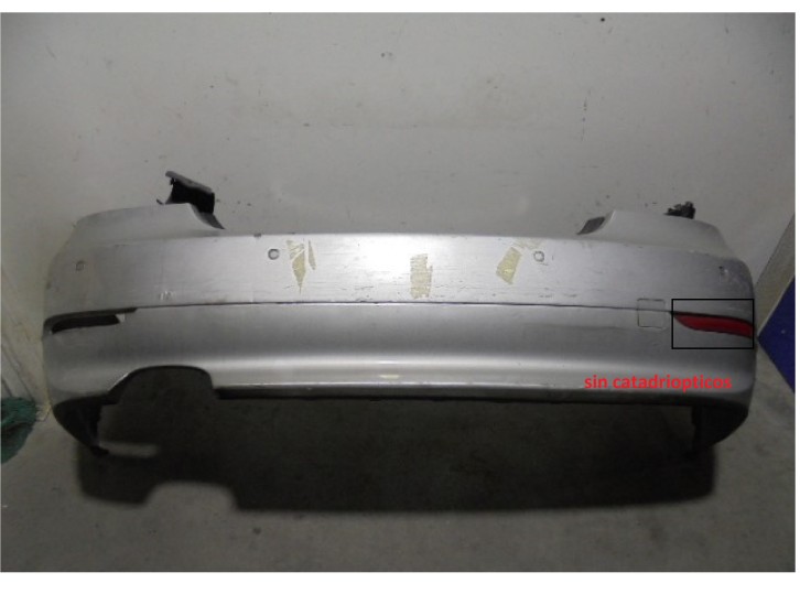 Recambio de paragolpes trasero para bmw serie 5 berlina (e60) 530d referencia OEM IAM 51717033761 GRIS 4 PUERTAS