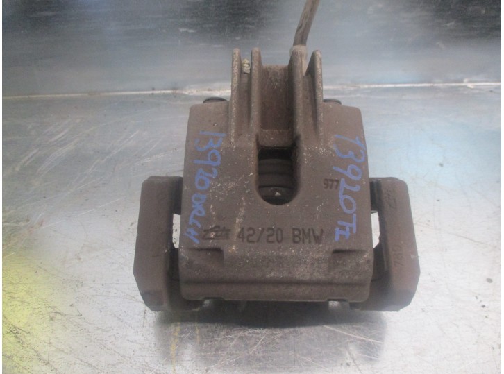 Replacement rear left brake caliper for BMW 5 Series Saloon (E60) 530d OEM IAM reference 34216758057 977 ATE