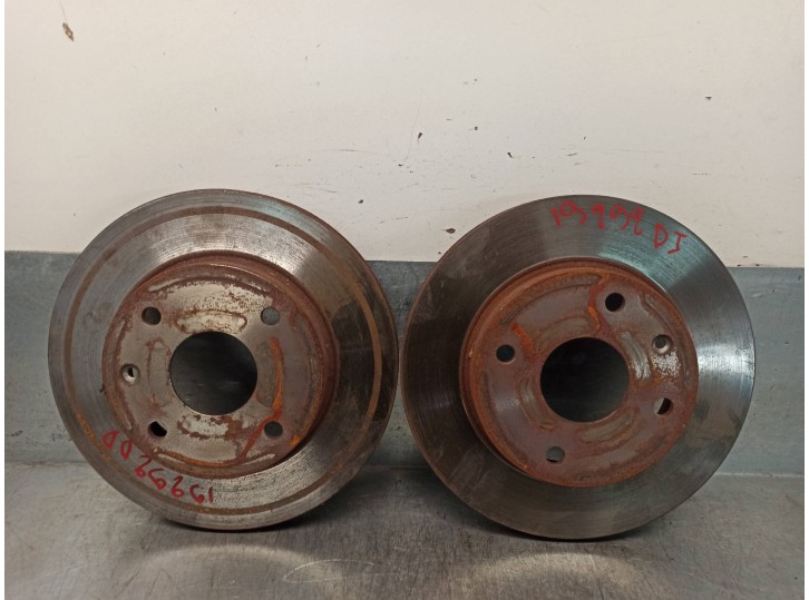Recambio de disco freno delantero para daewoo lacetti 1.6 cat referencia OEM IAM 96549782  