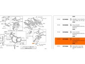 Recambio de molduras delanteras para lexus rx (_u3_) 400h awd (mhu38_) referencia OEM IAM 5373748030 5373748030 