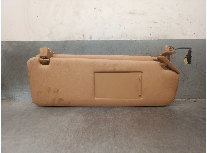 Replacement right sun visor for Porsche Cayenne (9PA) 3.2 OEM IAM reference 95573113603 95573113603 