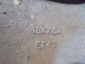 Recambio de llanta para ssangyong actyon 2.0 td cat referencia OEM IAM 4173031370 R18X7.5JET43 ALUMINIO 5P