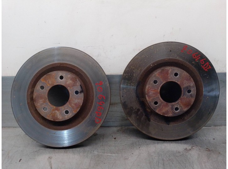 Recambio de disco freno delantero para renault koleos 2.0 dci diesel fap referencia OEM IAM 402069828R 