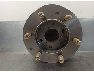 Recambio de disco freno delantero para iveco daily caja abierta / volquete 2.5 turbodiesel referencia OEM IAM AD5051 