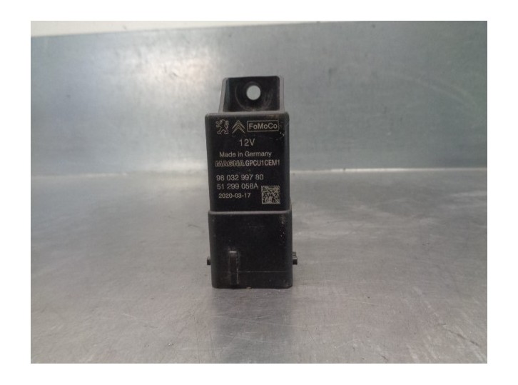 Recambio de caja precalentamiento para peugeot 2008 (p1) 1.5 blue-hdi fap referencia OEM IAM 9803299780 51299058A MAGNA