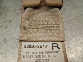 Replacement front right seat belt for Hyundai Tucson (JM) 2.0 CRDi OEM IAM reference 888202E401 888202E401J9 