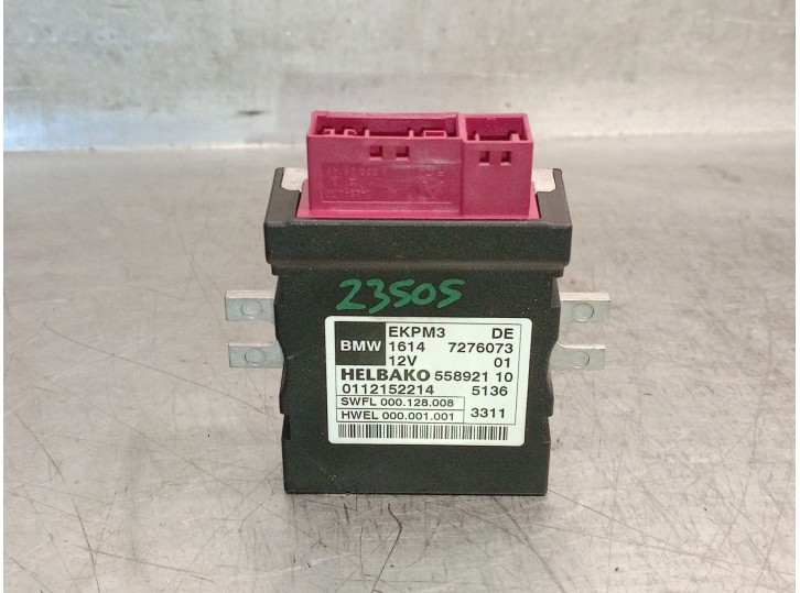 Recambio de modulo electronico para bmw 5 (f10) 530 d referencia OEM IAM 16147276073 16147276073 55892110 HELBAKO