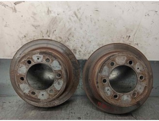 Recambio de disco freno trasero para ssangyong musso 2.9 turbodiesel cat referencia OEM IAM 