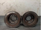 Recambio de disco freno trasero para ssangyong musso 2.9 turbodiesel cat referencia OEM IAM 