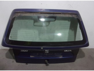 Replacement rear tailgate for Seat Ibiza (6K) 1.4 OEM IAM reference 6K6827025D BLUE 3 DOORS