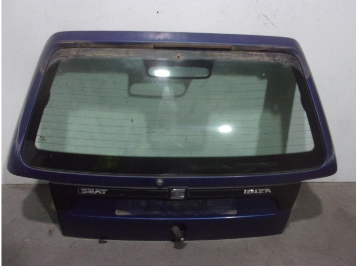 Replacement rear tailgate for Seat Ibiza (6K) 1.4 OEM IAM reference 6K6827025D BLUE 3 DOORS