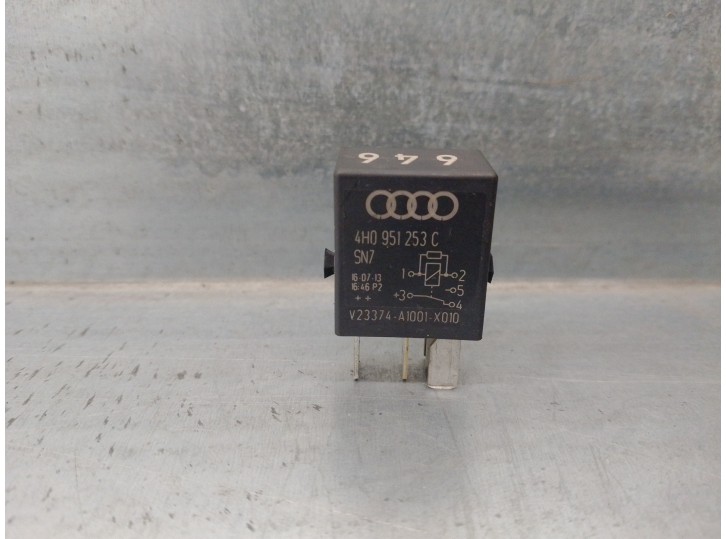 Recambio de rele para audi q3 (8ug) 2.0 16v tdi referencia OEM IAM 4H0951253C 