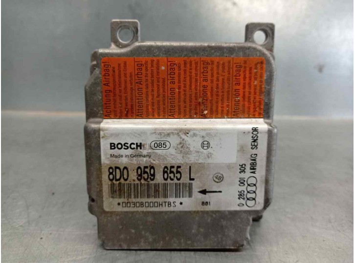 Recambio de centralita airbag para audi a4 berlina (b5) 2.4 referencia OEM IAM 8D0959655L 0285001305 BOSCH