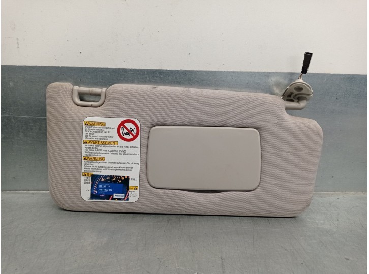 Recambio de parasol derecho para subaru legacy kombi/outback b14 2.0 diesel cat referencia OEM IAM 92011AJ030ME 