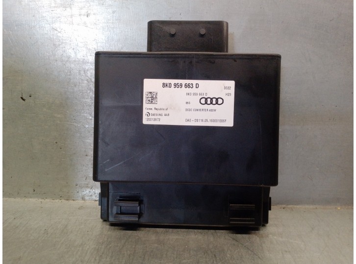 Recambio de centralita check control para audi q3 (8ug) 2.0 16v tdi referencia OEM IAM 8K0959663D 120012872 DAESUNG