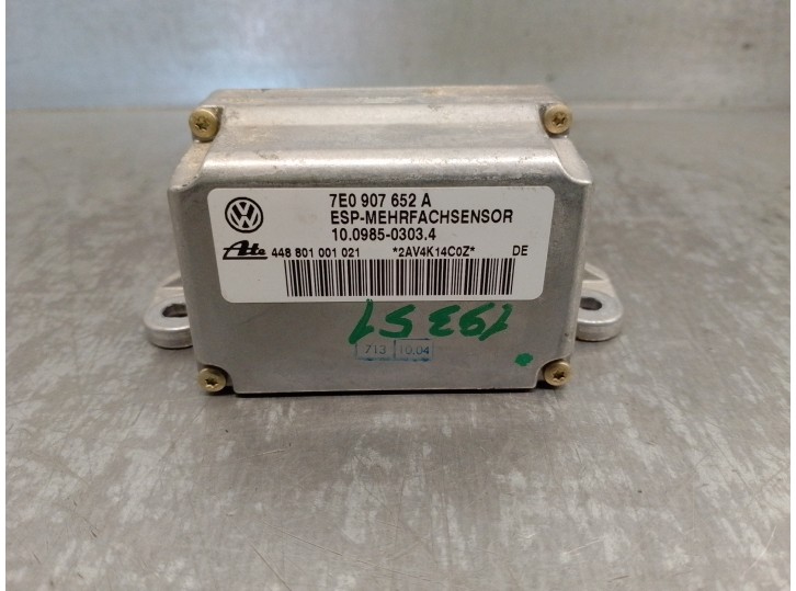 Recambio de modulo electronico para volkswagen touareg (7la) 2.5 tdi referencia OEM IAM 7E0907652A 448801001021 ATE