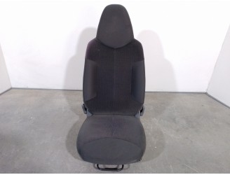 Recambio de asiento delantero derecho para citroën c1 1.0 cat (384f) referencia OEM IAM 4552687 TELA NEGRA 3 PUERTAS