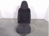 Recambio de asiento delantero derecho para citroën c1 1.0 cat (384f) referencia OEM IAM 4552687 TELA NEGRA 3 PUERTAS