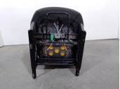 Recambio de asiento delantero derecho para citroën c1 1.0 cat (384f) referencia OEM IAM 4552687 TELA NEGRA 3 PUERTAS