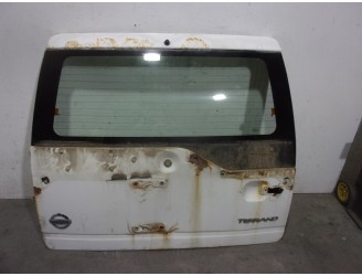 Replacement rear tailgate for Nissan Terrano/Terrano II (R20) 2.7 Turbodiesel OEM IAM reference 901000X030 WHITE 3 DOORS