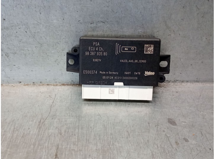 Recambio de modulo electronico para opel corsa f (p2jo) 1.2 (68) referencia OEM IAM 9838793580 