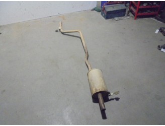 Recambio de tubo escape trasero para dacia duster 1.5 dci diesel fap cat referencia OEM IAM CESTA 6