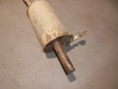 Recambio de tubo escape trasero para dacia duster 1.5 dci diesel fap cat referencia OEM IAM CESTA 6