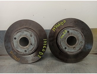 Recambio de disco freno delantero para smart coupe 1.0 cat referencia OEM IAM A4514210112  