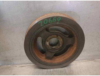 Replacement crankshaft pulley for Citroën C4 sedan 1.6 16v HDI OEM IAM reference 9654961080 