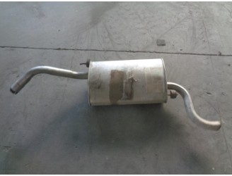 Recambio de tubo escape trasero para ford fiesta courier (dx) familiar referencia OEM IAM 1459391 