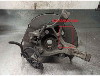 Recambio de mangueta delantera izquierda para opel astra j lim. excellence referencia OEM IAM 308105 
