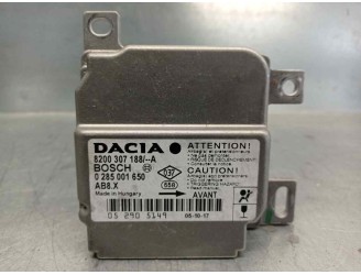 Recambio de centralita airbag para dacia logan ambiance referencia OEM IAM 8200307188A 0285001650 BOSCH