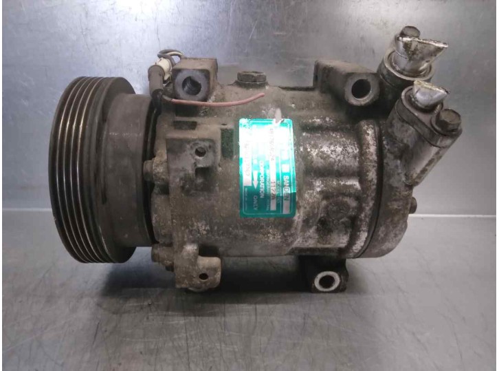 Recambio de compresor aire acondicionado para dacia logan ambiance referencia OEM IAM 8200117767 1177A SANDEN
