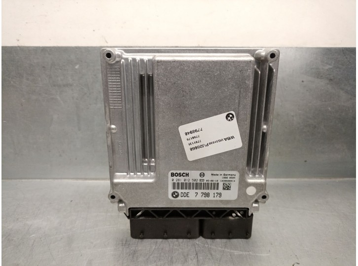 Recambio de centralita motor uce para bmw 1 (e87) 118 d referencia OEM IAM 7798179 0281012502 BOSCH