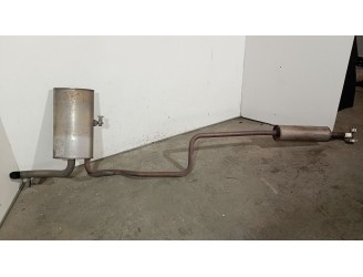 Recambio de tubo escape trasero para citroën c4 picasso ii 1.2 thp 130 referencia OEM IAM PSA3433 1613254280 