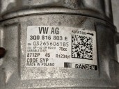 Replacement air conditioning compressor for Skoda Scala (NW1) 1.0 TSI OEM IAM reference 3Q0816803E 3Q0816803D R1234YF