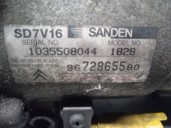Recambio de compresor aire acondicionado para peugeot partner (s2) referencia OEM IAM 9672865580 1828 SANDEN
