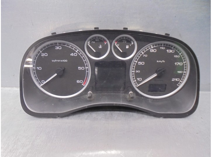 Recambio de cuadro instrumentos para peugeot 307 (s1) 2.0 hdi fap cat referencia OEM IAM 9636708880 216553038 SAGEN