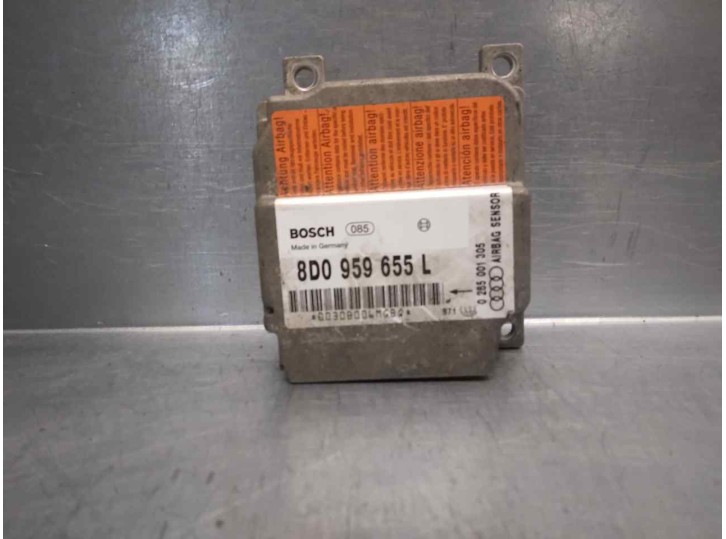 Recambio de centralita airbag para audi a4 berlina (b5) 1.9 tdi referencia OEM IAM 8D0959655L 0285001305 BOSCH