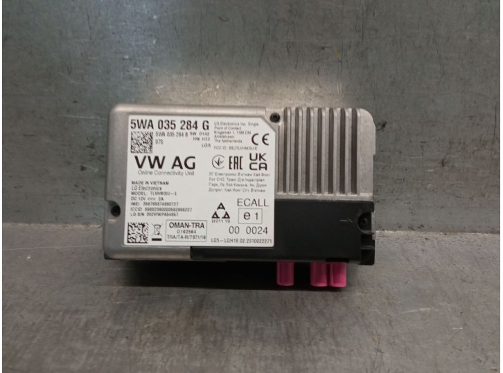 Recambio de modulo electronico para volkswagen taigo (cs1) 1.0 tsi referencia OEM IAM 5WA035284G 356735874860727 5WA035284B